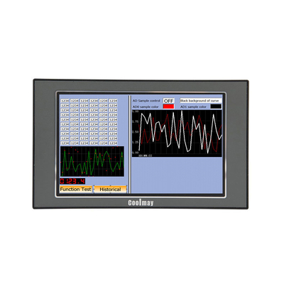 Panel Layar Sentuh Kontrol HMI 3,7 Inci Layar 73 * 56mm 32 Bit CPU 408MHz