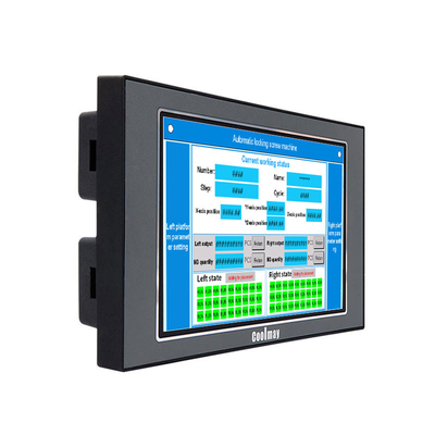 Coolmay TK6043FH HMI Layar Sentuh Ukuran Kecil Panel Sentuh HMI Mendukung Protokol Modbus