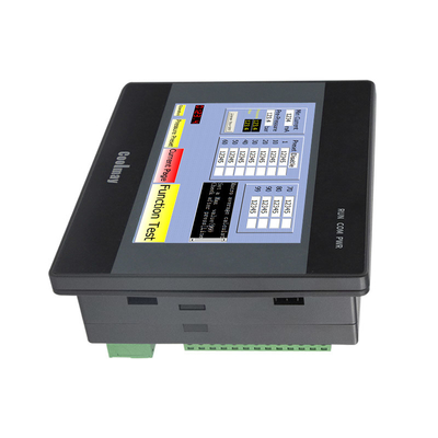 4GB Flash HMI PLC Combo Automation Control System Tegangan Input DC 12V