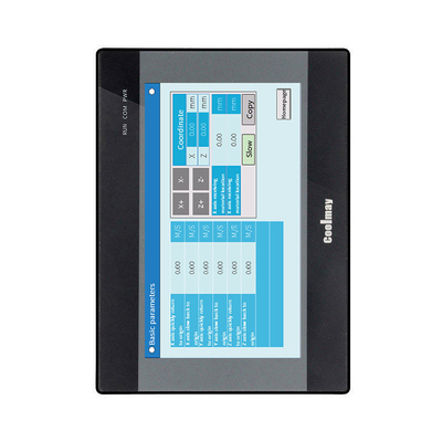 Resolusi Tinggi 800x480 HMI PLC Semua Dalam Satu 32bit CPU 408MHz Pengontrol Layar Sentuh