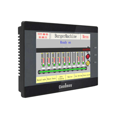 HMI PLC All In One 128MB RAM 128M ROM Mesin Industri HMI PLC Terintegrasi