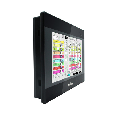OEM PLC Controller 7 Inch QM3G-70FH-44MT Integrated HMI PLC Combo Untuk Servo Motor