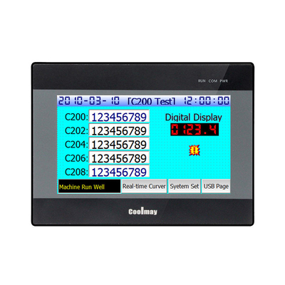 Passive NPN 12AI 8AO PLC Touch Panel TYPE C PLC Pac Dan Dedicated Controllers Hmi PLC All-In-One